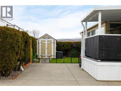 View to your yard at 8000 Highland Road Unit# 33, North BX, Vernon