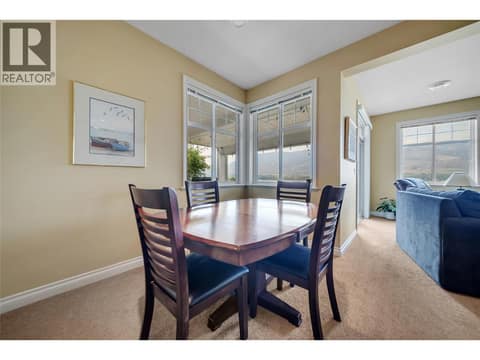 Basement Dining at 2450 Radio Tower Road Unit# 279, Oliver Rural