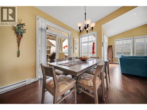 Dining Room - Main Level at 2450 Radio Tower Road Unit# 279, Oliver Rural