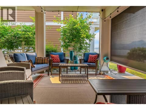 Lower Patio at 2450 Radio Tower Road Unit# 279, Oliver Rural