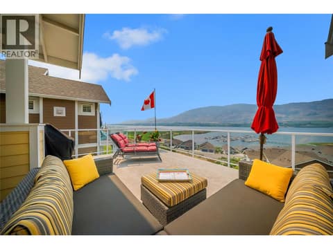 Main Level Deck at 2450 Radio Tower Road Unit# 279, Oliver Rural