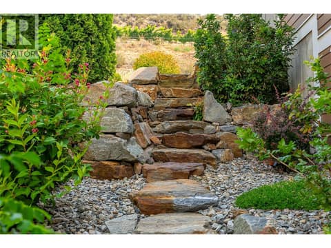 Stairs at side of house at 2450 Radio Tower Road Unit# 279, Oliver Rural