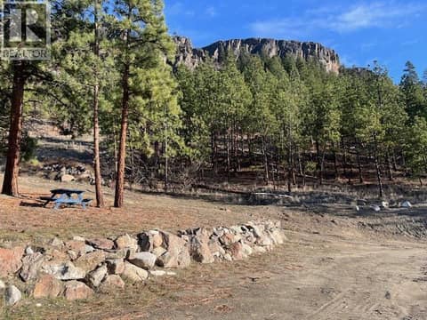 Flat area - lower side. at 21825 Garnet Valley Road, Summerland Rural
