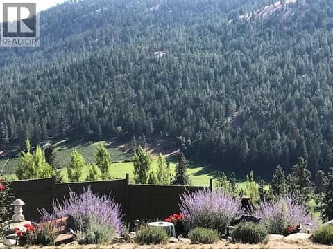 View from the gardens. at 21825 Garnet Valley Road, Summerland Rural