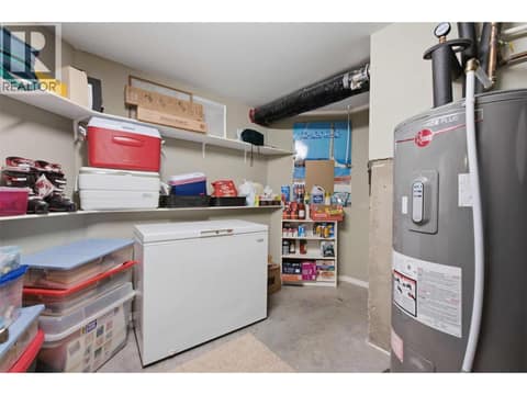 Mechanical room at 594 Mountain Drive, Okanagan North, Vernon
