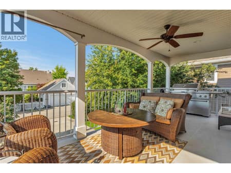 Beautiful covered deck to extend the use of the outdoor space. at 430 McCarren Avenue, Kettle Valley, Kelowna