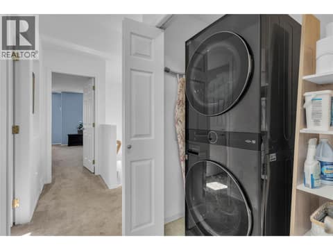 Laundry  on the upper floor. at 430 McCarren Avenue, Kettle Valley, Kelowna
