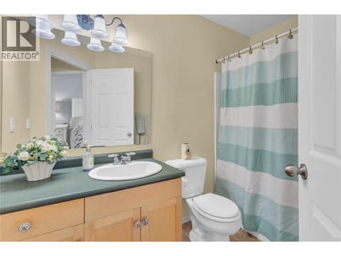 Main bathroom on the upper floor at 430 McCarren Avenue, Kettle Valley, Kelowna