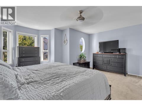 Primary suite on the upper floor. at 430 McCarren Avenue, Kettle Valley, Kelowna