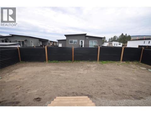 Fenced rear yard at 8900 Jim Bailey Road Unit# 126, Lake Country East / Oyama, Kelowna