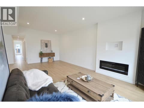 Living room & dining room at 8900 Jim Bailey Road Unit# 126, Lake Country East / Oyama, Kelowna