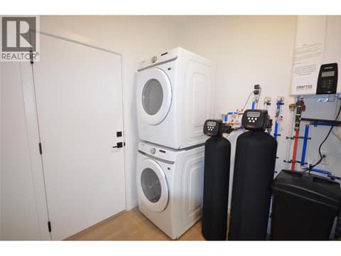 Washer, Dryer, water softener, water filtration, on demand HW, HE furnace at 8900 Jim Bailey Road Unit# 126, Lake Country East / Oyama, Kelowna