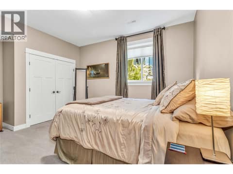 Bedroom on Entry level at 8780 Braeburn Drive, Middleton Mountain Coldstream