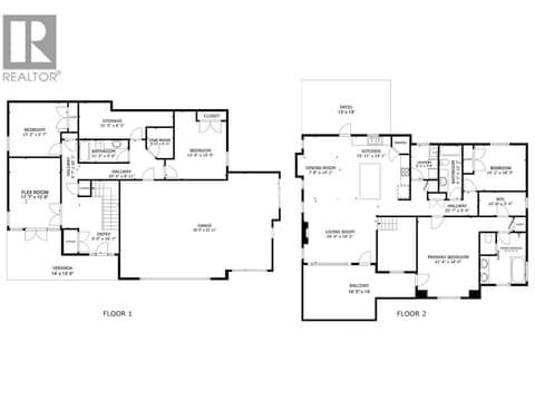 Floor Plan - measurements are approximate at 8780 Braeburn Drive, Middleton Mountain Coldstream