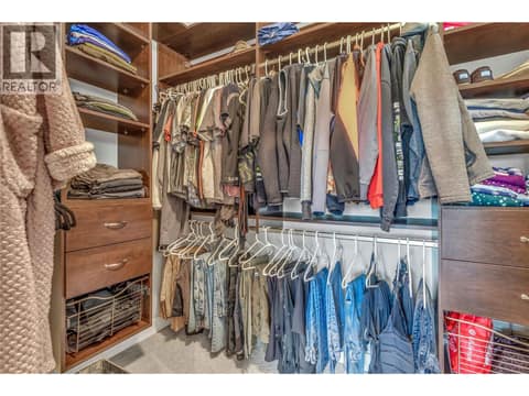 Walk-in Closet at 8780 Braeburn Drive, Middleton Mountain Coldstream