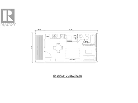 Dragonfly Floor Plan at 8900 Jim Bailey Road Unit# 2A, Lake Country East / Oyama, Kelowna