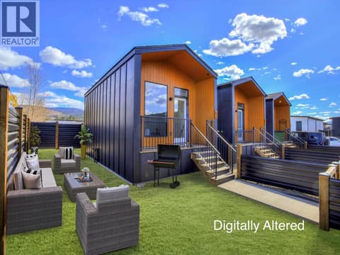 Virtually Staged and Completed Yard at 8900 Jim Bailey Road Unit# 2A, Lake Country East / Oyama, Kelowna
