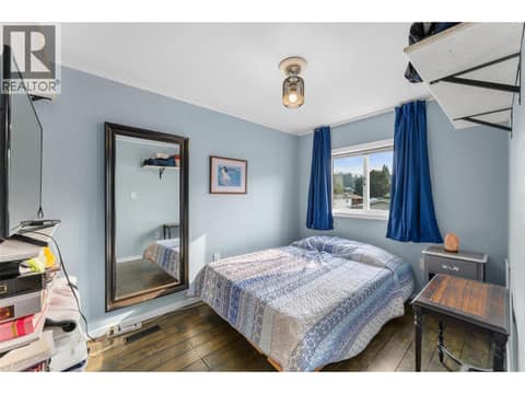 Second bedroom connects to the den. at 610 Katherine Road Unit# 12, West Kelowna Estates