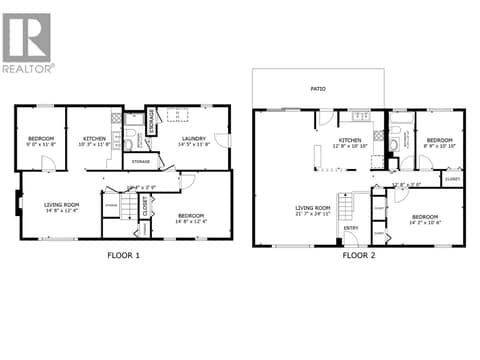 Full floor plan at 240 Petch Road, Rutland South, Kelowna