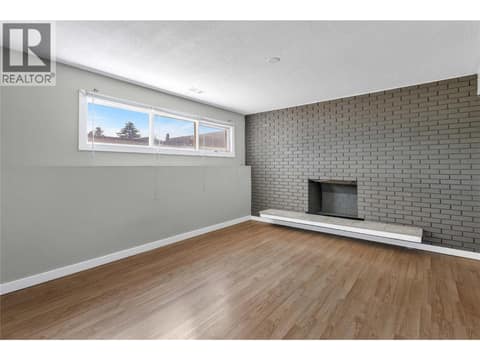 Living room on the lower level at 240 Petch Road, Rutland South, Kelowna
