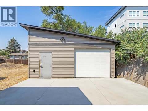 Massive 42'x23' detached workshop/garage at 240 Petch Road, Rutland South, Kelowna