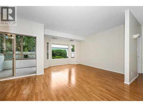 Living Room with bay window at 3805 30 Avenue Unit# 112, City of Vernon