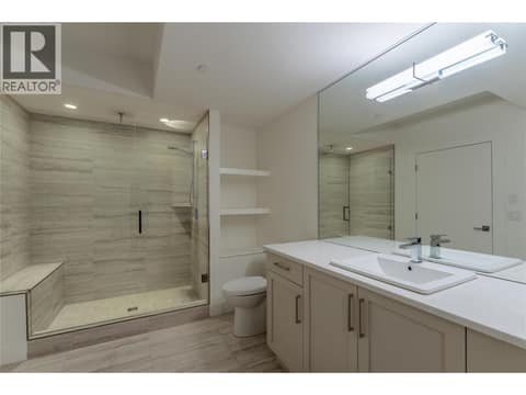 Basement bathroom ensuite at 3303 Water Birch Circle, McKinley Landing, Kelowna