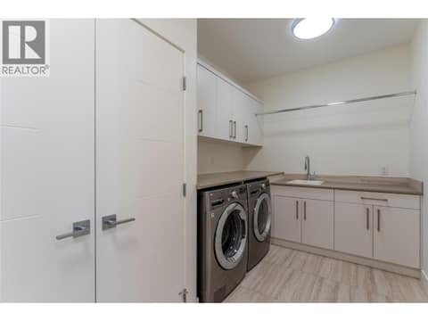 Laundry Room at 3303 Water Birch Circle, McKinley Landing, Kelowna