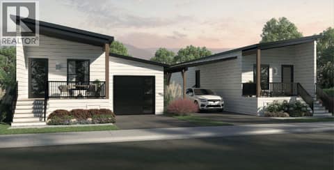 WOODLARK 2 BEDROOM Developers Rendering. Base model comes with carport as standard. at 8900 Jim Bailey Road Unit# 167, Lake Country East / Oyama, Kelowna