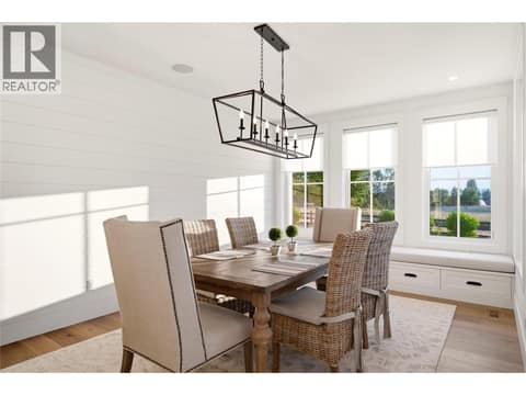 Formal Dining at 4588 Sallows Road, South East Kelowna