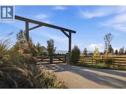 Front Entrance - Lavender Lined at 4588 Sallows Road, South East Kelowna