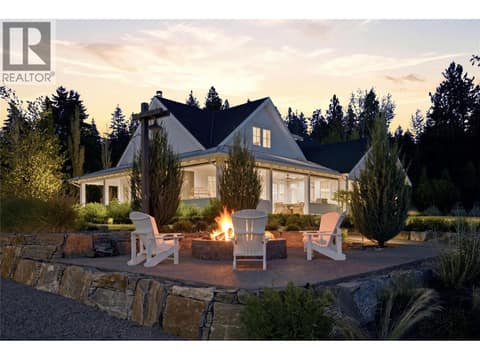 South West Side of House at 4588 Sallows Road, South East Kelowna