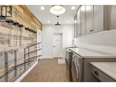 Tack Room With Laundry at 4588 Sallows Road, South East Kelowna