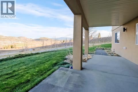 Lower Patio at 2241 Rojem Road, Dilworth Mountain, Kelowna