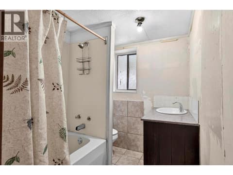 4-piece bathroom downstairs at 1904 22nd Street, East Hill, Vernon