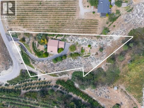 WHITE OUTLINES ARE FOR MARKETING PURPOSES ONLY. BUYER TO CONFIRM LOT BOUNDARIES WITH THE APPROPRIATE GOVERNING BODY DIRECTLY. at 4310 GULCH Road, Naramata Rural