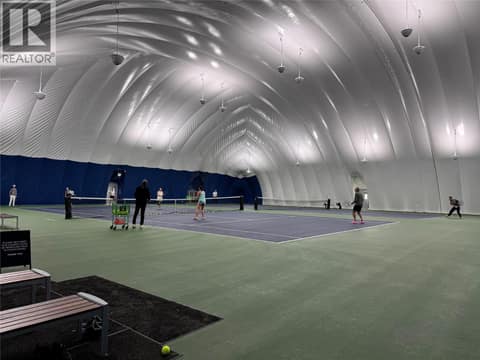 Tennis in the Dome at 185 Diamond Way, Predator Ridge, Vernon