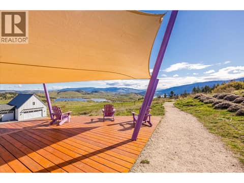 Yoga Platform at 185 Diamond Way, Predator Ridge, Vernon