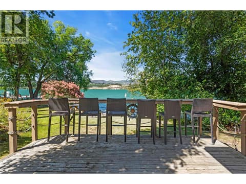 Imagine sipping a cold drink and watching the sun set here at 12110 Trewhitt Road W, Lake Country East / Oyama