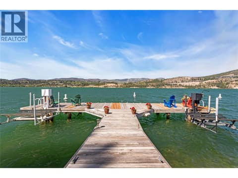 Shared dock at 12110 Trewhitt Road W, Lake Country East / Oyama