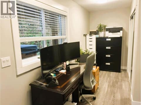 Den/Office space with access to back patio at 3197 Shuswap Road, South Thompson Valley, Kamloops