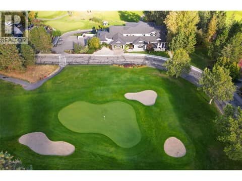 18th hole at 3800 Gallaghers Pinnacle Way Unit# 29, South East Kelowna