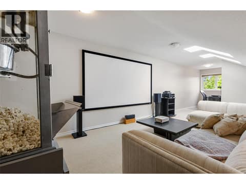 Bonus room when it was furnished theatre room at 3800 Gallaghers Pinnacle Way Unit# 29, South East Kelowna
