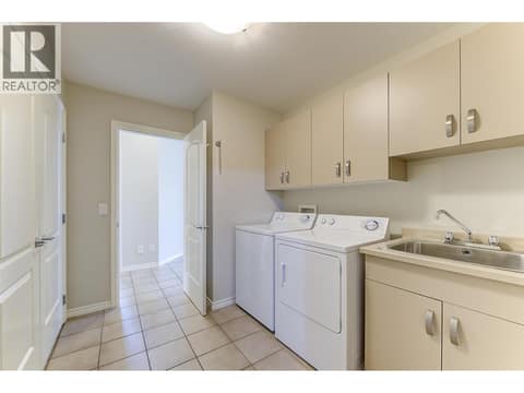 Large Laundry / mud room at 3800 Gallaghers Pinnacle Way Unit# 29, South East Kelowna