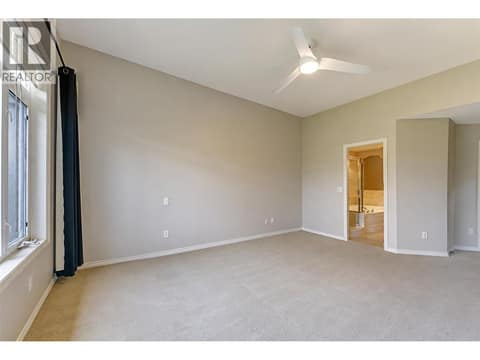 Primary bedroom at 3800 Gallaghers Pinnacle Way Unit# 29, South East Kelowna