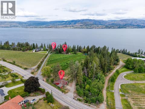 7.16 Acres, 3 Residences, 390 Ft of beachfront at 4852-4858 Lakeshore Road, Upper Mission, Kelowna