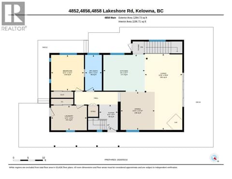 Lakeview House Main Floor at 4852-4858 Lakeshore Road, Upper Mission, Kelowna