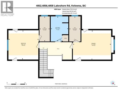 Lakeview House Upper Floor at 4852-4858 Lakeshore Road, Upper Mission, Kelowna