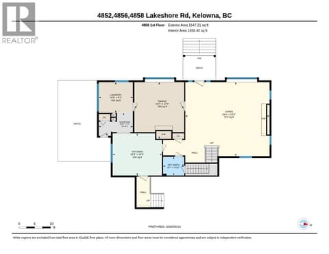 Main Farm House Main Level at 4852-4858 Lakeshore Road, Upper Mission, Kelowna