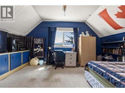 Bedroom upper level at 244 Mabel Lake Road, Lumby Valley